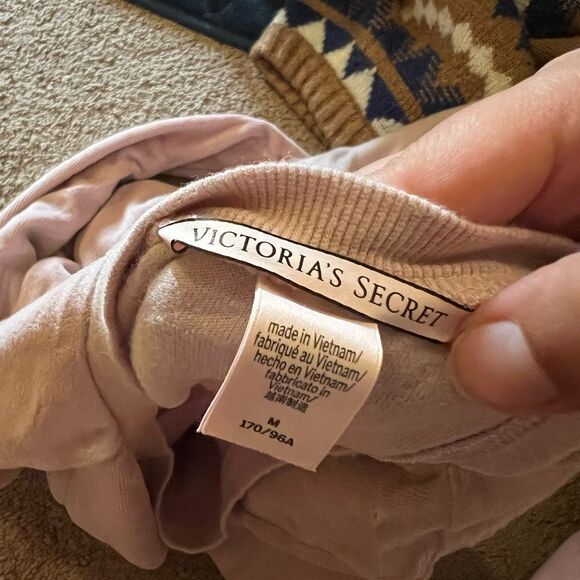 Victoria secret open back pink blouse M - Picture 7 of 10